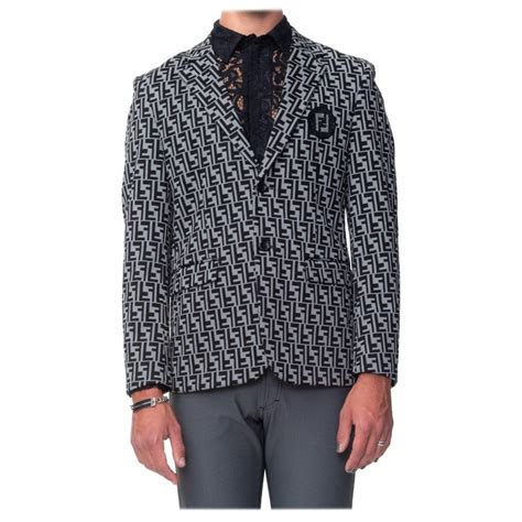 fendi zucca blazer